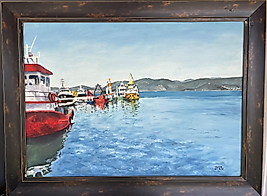 Kırmızı Balıkçı Teknesi