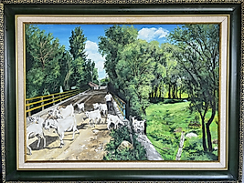 Keçiler Köprüden Geçerken