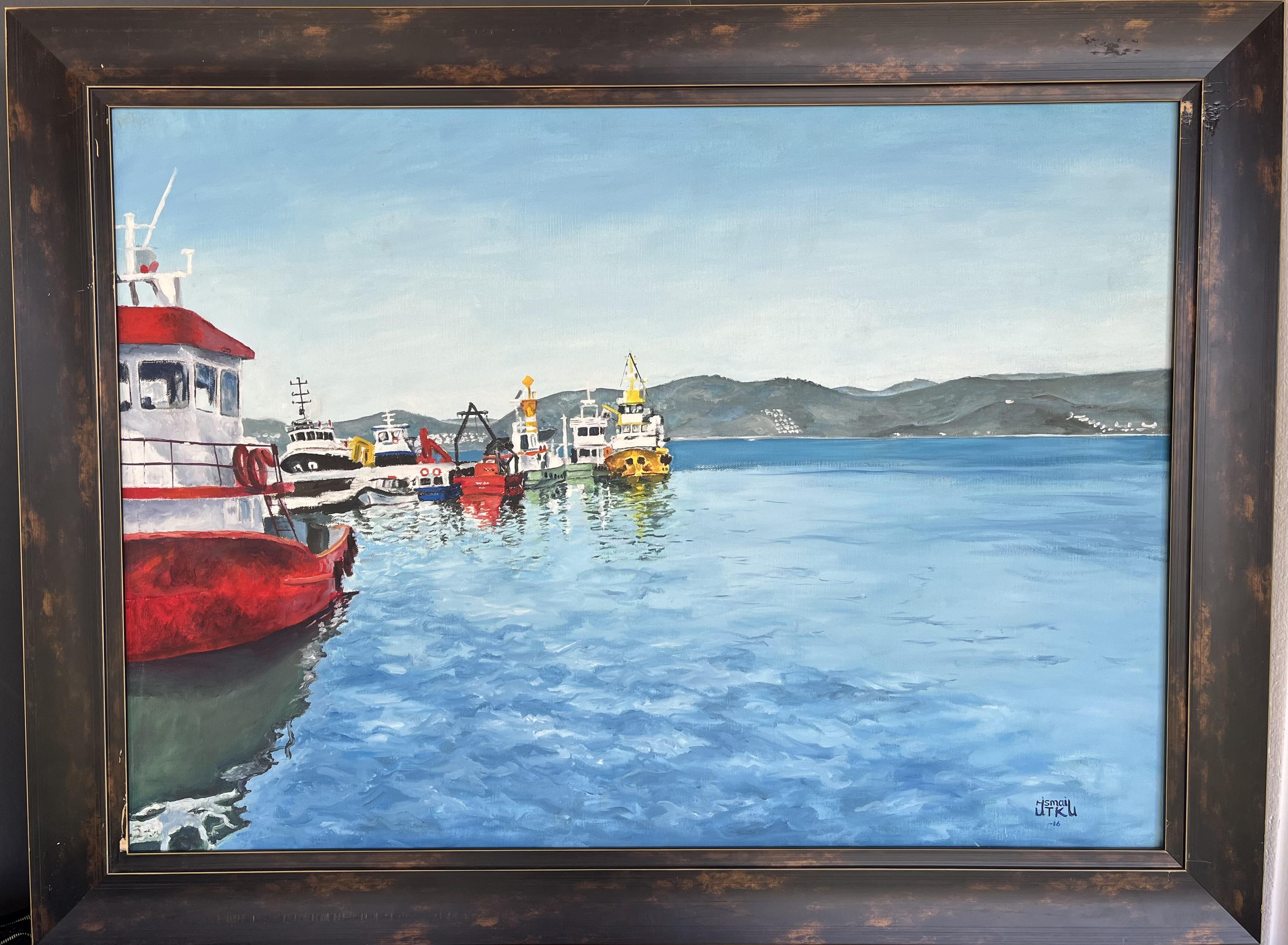 Kırmızı Balıkçı Teknesi